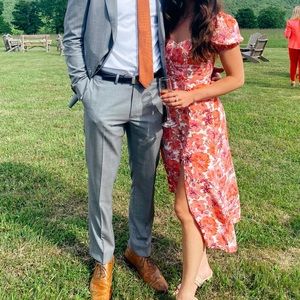 Hello Molly pink floral dress WORN ONCE